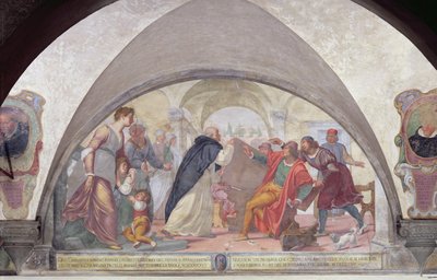 St. Antonius verdrijft de gokkers door Fabrizio Boschi